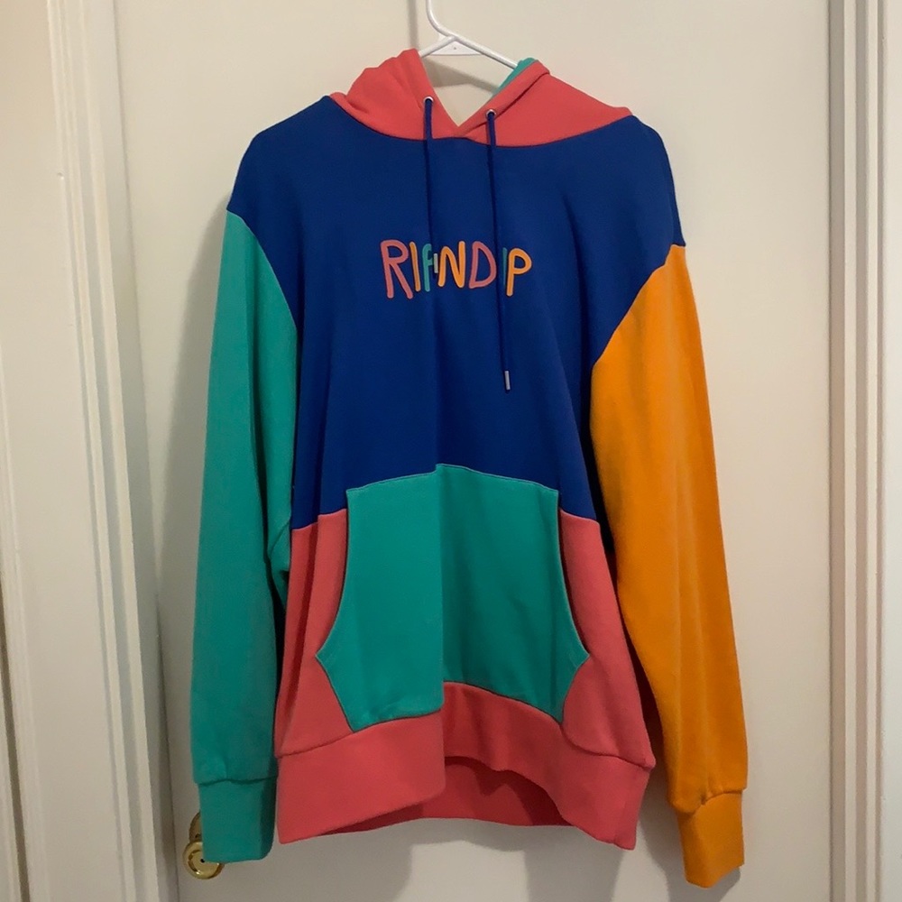 RIPNDIP color block hoodie